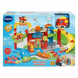 Zestaw Samochodów Vtech  Maxi Fire Station z dźwiękiem