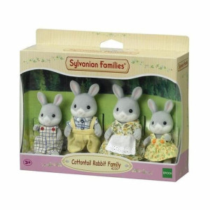 Zestaw Figurek Sylvanian Families Family Gray Rabbit