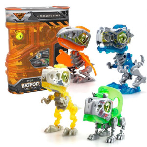 Dinozaur Silverlit Mega Dino Biopod 4 Sztuk