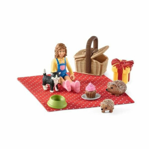 Lalka ze Zwierzątkiem Schleich