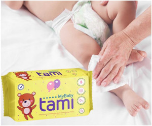 Chusteczki Nawilżane Dla Dzieci 72szt Tami My Baby