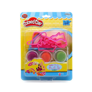 Zabawa z Plasteliną Colored Clay