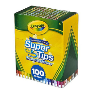 Zestaw markerów Super Tips Crayola (100 uds)