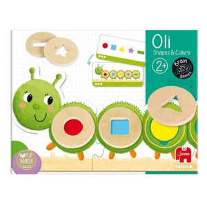 Zabawa Edukacyjna Oli Shapers & Colors Diset Drewno