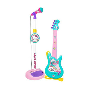 Gitara Dziecięca Reig Hello Kitty Mikrofon