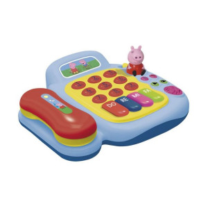 Gra edukacyjna Reig Telefon Stacjonarny Niebieski Peppa Pig