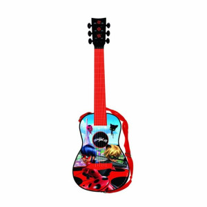 Gitara Dziecięca Lady Bug Czerwony