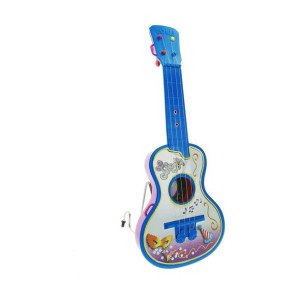 Gitara Dziecięca Reig Party Niebieski Biały 4 Liny