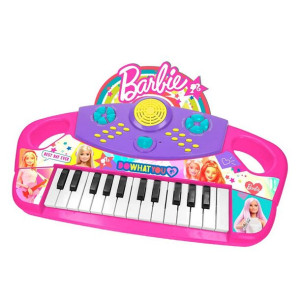 Zabawka Muzyczna Barbie Pianino Elektroniczne