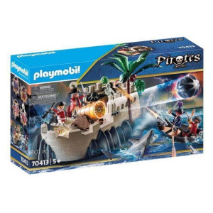 Playset Pirate Bastion Playmobil 70413 (101 pcs) Piraci