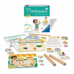 Gra Edukacyjna dla Dzieci Ravensburger Montessori - Sounds and Reading (FR)
