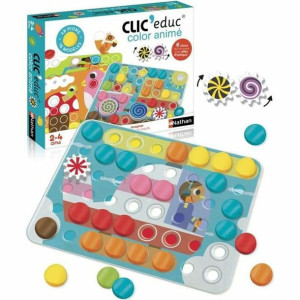 Gra Planszowa Nathan Clic Educ Color Animated (FR)