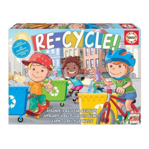 Zabawa Edukacyjna Educa Re-cycle ES-EN-FR