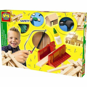 Drewniana Gra SES Creative  Joinery workshop Drewno (29 Części)