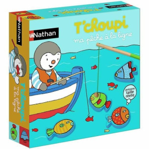Gra Planszowa Nathan T'choupi  My Fishing Line (FR) Niebieski Żółty