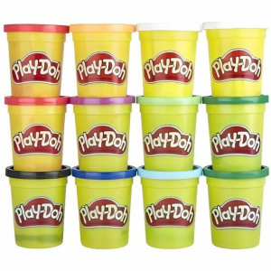 Zabawa z Plasteliną Play-Doh Modeling Clay 12 Sztuk
