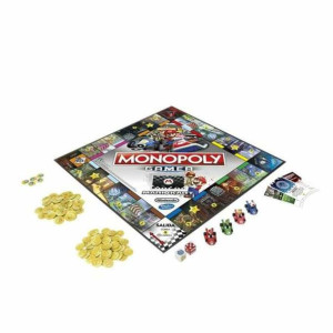 Gra Planszowa Monopoly Mario Kart Hasbro E1870105 (ES) (hiszpański) (ES)