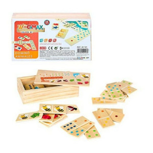 Domino 28 pcs Drewno