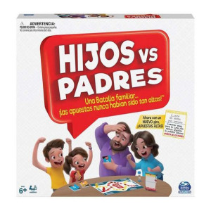 Gra Planszowa Spin Master Hijos vs Padres 206 Części