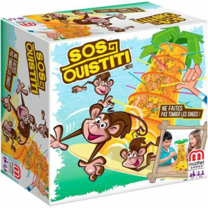 Gra Planszowa Monos Locos Mattel SOS Ouistiti