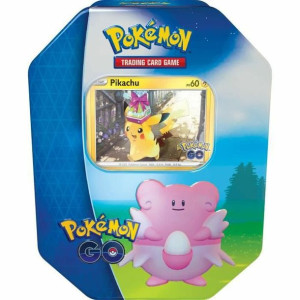 Karty do gry Pokémon Pikachu Pudełko metalowe (FR)