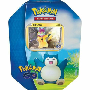Karty do gry Pokémon Pikachu Pudełko metalowe (FR)