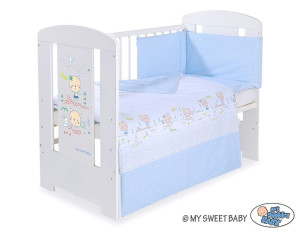 Pościel 2-cz- Sweet bears niebieskie