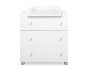 Komoda  z przewijakiem Classic 6003 serduszka