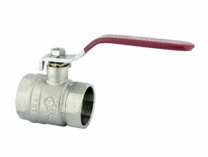 Zawór Kulowy Przel. Dzwignia 3/4" Pn16 Czerwo