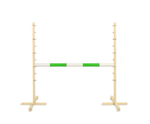 Przeszkoda skokowa do Hobby Horse 120cm belka 50mm – zielona