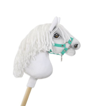 Kantar dla konia Hobby Horse A4 zapinany mały - miętowy