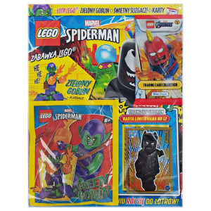 Lego Marvel Spider-man 2/2023 + Zielony Goblin + Ślizgacz