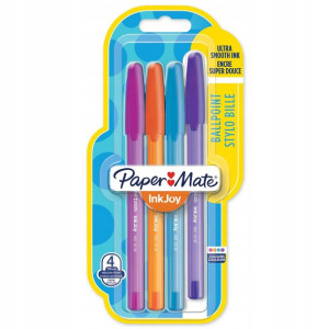 Zestaw długopisów Paper Mate Gel Pen 4 szt kulkowy