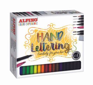 ALPINO Flamastry do kaligrafii szkicowania 30elem.