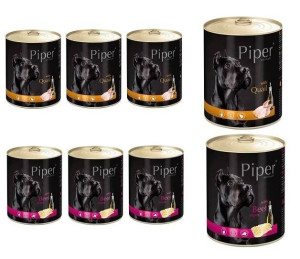 Dolina Noteci Piper Mix smaków 12 x 800 g - mokra karma dla dorosłych psów