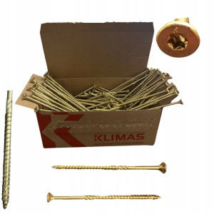 Wkręty CIESIELSKIE do drewna 5x100mm TORX 200szt