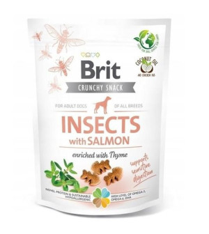 BRIT Care Dog Functional Snack Insect 200 g - Przysmaki dla psów, Insekty i