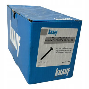 Knauf Wkręty Z Borem Do Metalu 3,5 X 25 1000 Sztuk