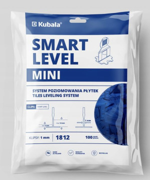 Kubala 1812 Klipsy Smart Level Mini 1mm 100szt.