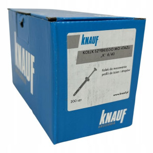 Kołki Knauf Knf-fx-06k040 6x40mm 200szt