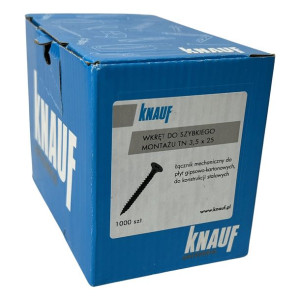 Knauf Wkręty Do Metalu 3,5 X 25 1000 Sztuk