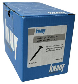 Knauf Wkręty Do Metalu 3,5 X 35 1000 Sztuk