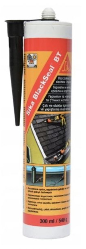 Uszczelniacz Dekarski Czarny Sika Blackseal 300ml