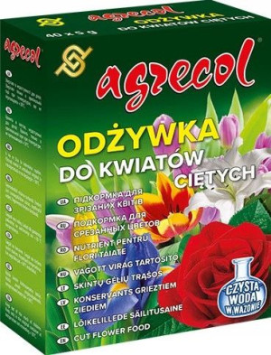 AGRECOL odżywka do kwiatów ciętych 5g