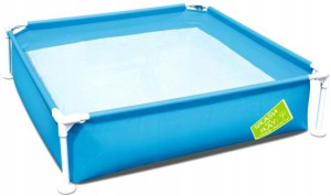 Basen stelażowy kwadrat 122 x122 x 30,5cm Bestway