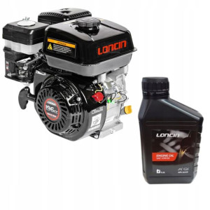 Silnik do zagęszczarki LONCIN G200F wał 19mm+olej