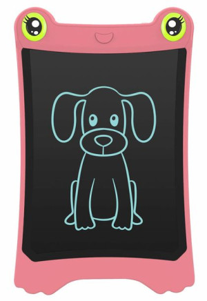 Znikopis Tablet kolorowy LCD - Różowa żabka