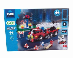 Klocki Plus Plus Mini Mix Wóz Strażacki 500 el.