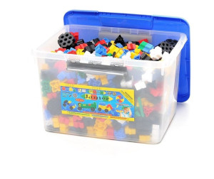 Morphun Junior Xtra 1000 el. + Instrukcje 36 str. A4 - Klocki konstrukcyjne