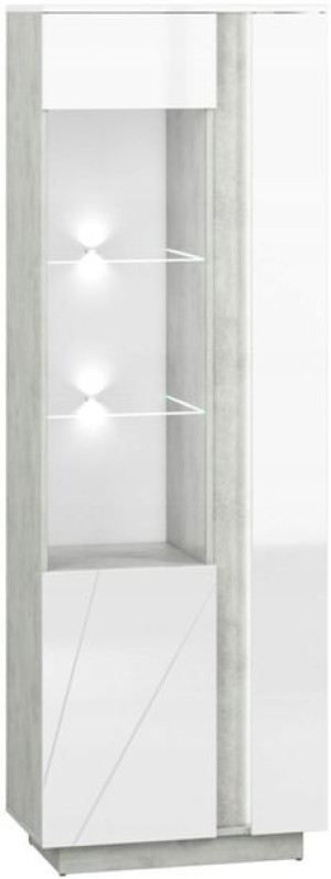 Lumens 03l Witryna Biały Połysk Z Led